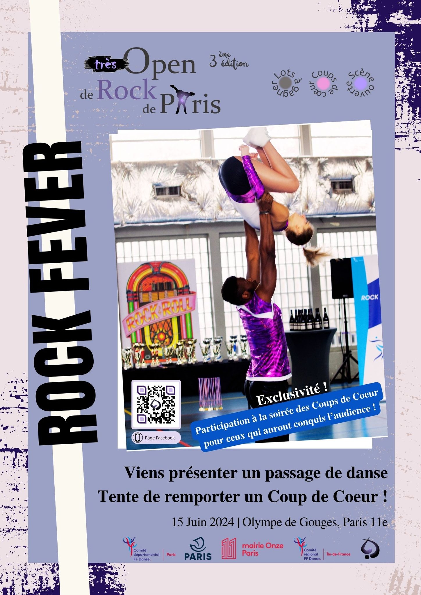 Rock acrobatique Paris ile de France 75 Vincennes découverte danse aux arts