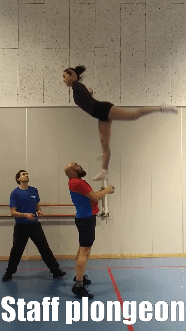 rock acrobatique acrobaties referentiel staff plongeon