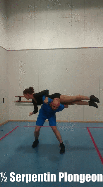 rock acrobatique acrobaties referentiel Serpentin ceinture plongeon